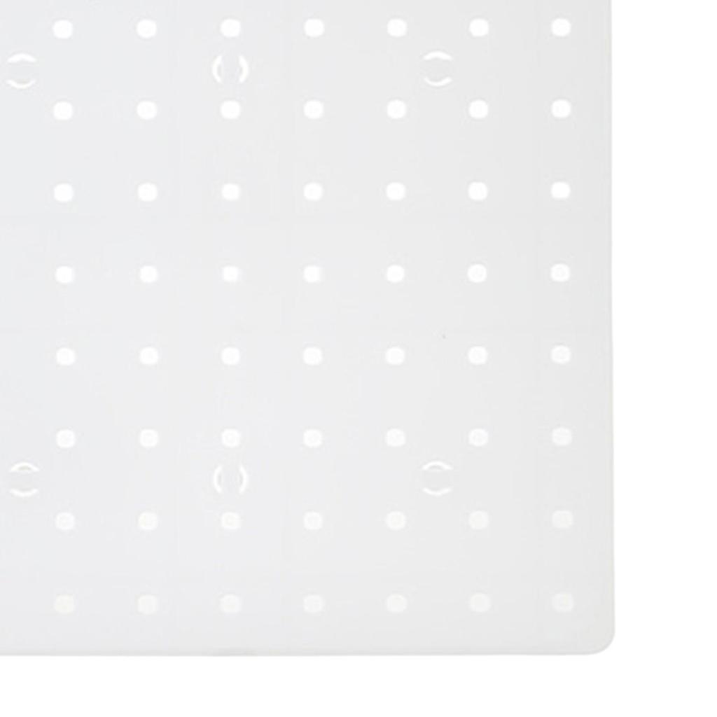 Hole Board Organizing Accessories Wall Pegboard for Garage Bathroom Workshop