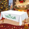 VIKAMA Communion JHS Grape Wheat Ear Tarot Card Tablecloth Church Ceremony Altar Cloth Christmas Day Decorative Table Mat