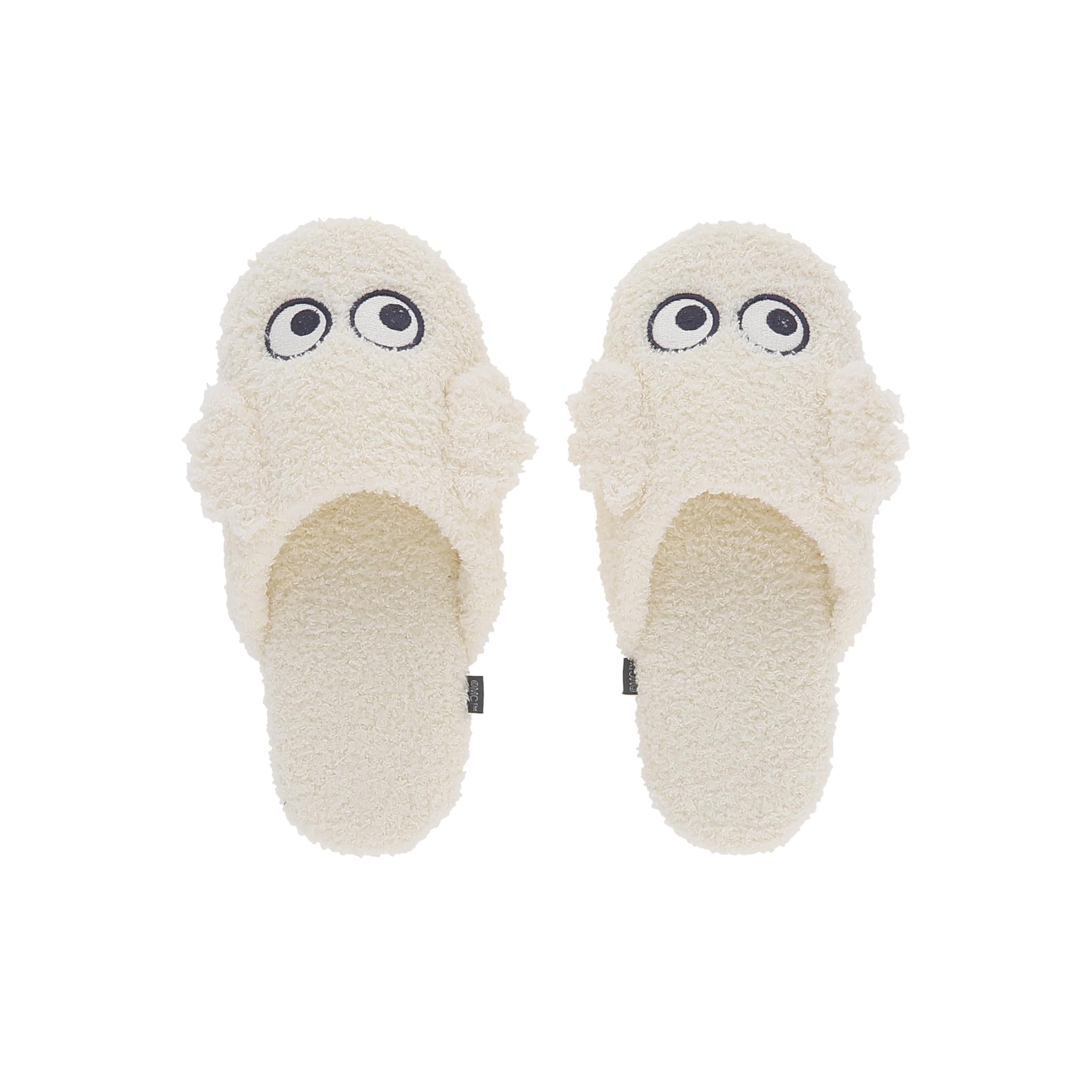 Marushin Moomin Face Slippers / Hattifatteners Knit Fabric Fluffy 1445032600