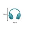 Cross-Generational Labubu 17CM 3D Printed Earphone Pendant with Rainbow Earphones
