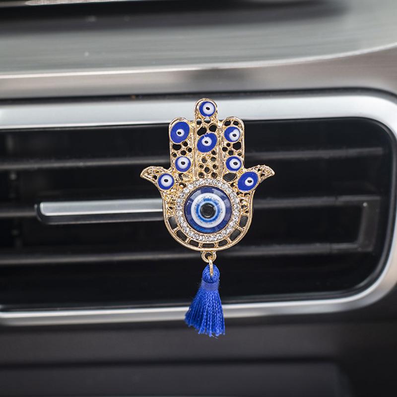 Aromatherapy Diffuser Vent Clip Auto Air Vent Devil's Eye Perfume Diffuser Clip Mysterious And Fashionable Interior Decor