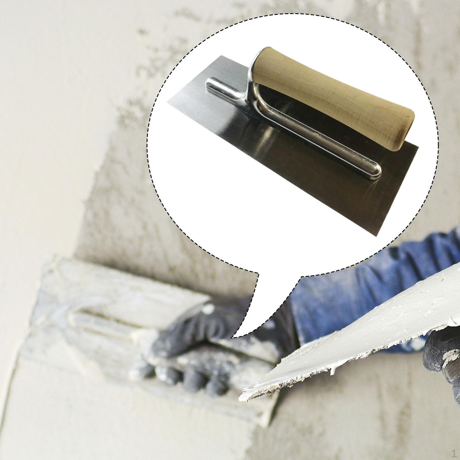 

Шпатель штукатурный Прочный Плоский Отделочный для гипсокартона Кирпичной кладки Каменной кладки