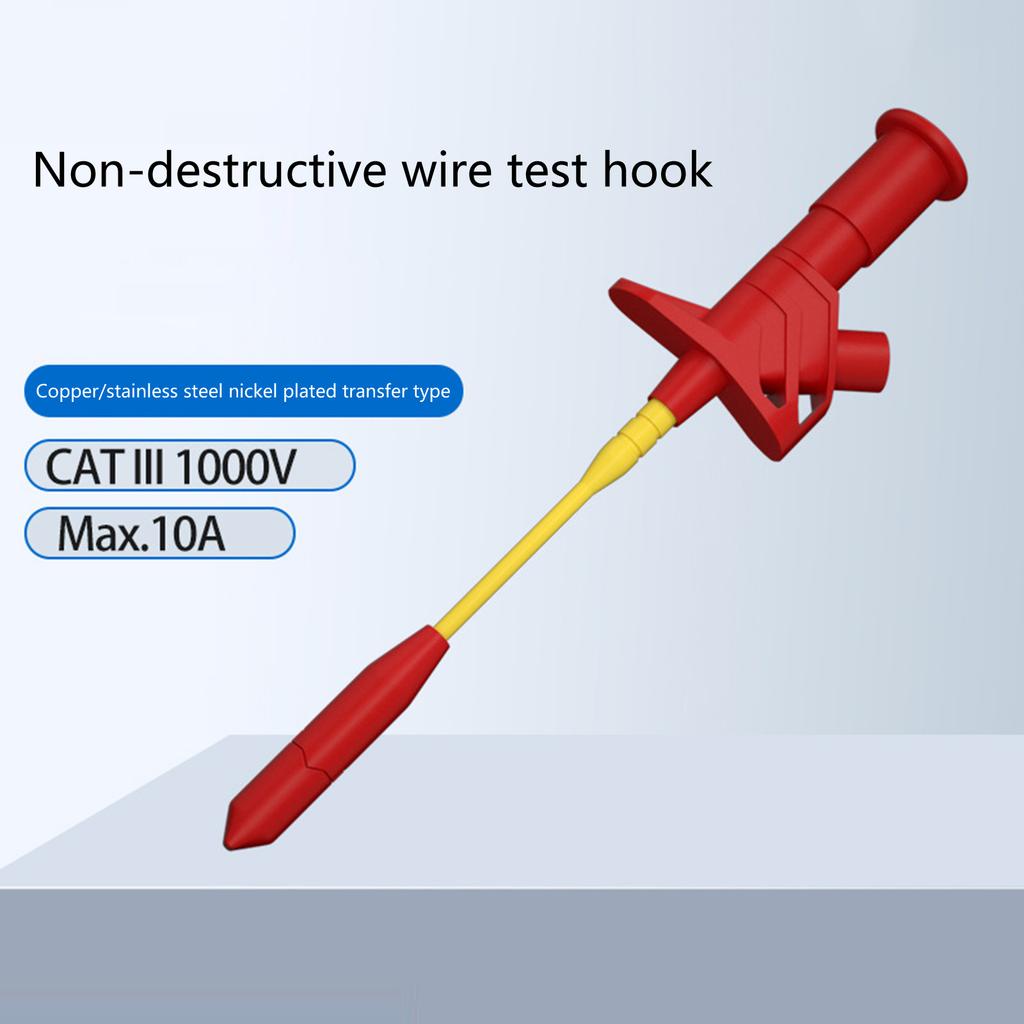 Piercing Test Clip Insulation Wire Piercing Probe Clip Test Lead Multimeter Test Probes for Automotive Diagnostic Tool