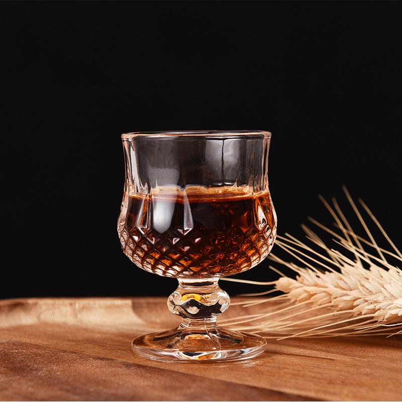 12ks Sada Diamantová malba Pohár na likér Módní Sklenice na vodku Koktejl Whiskey Nádobí Luxusní Sada sklenic na červené víno Transparentní