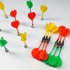 Nuovo Lotto da 3 Pezzi di Bersaglio Bull's Eye Darts in Plastica per Tabellone Magnetico Double-sided Darts Magnetici ad Ala (colore casuale) Freccette