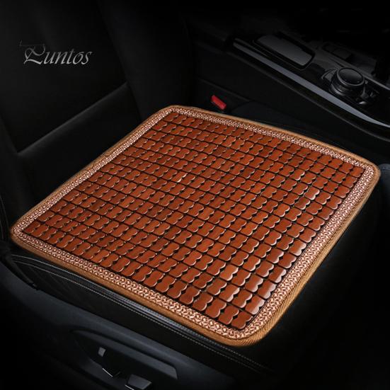 Car Accessories Bamboo Cool Mat Perfect Fitting Non-slip Bottom Layer Breathable Universal Comfortable Sweat-absorption Silicone Summer Cushion