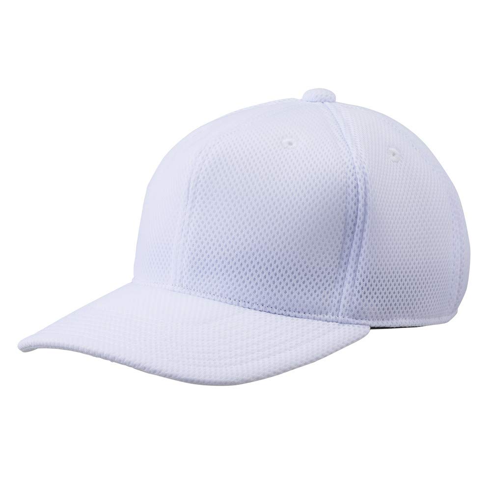 DESCENT Baseball Mesh Size Size Cap, S, White, L, C-7000