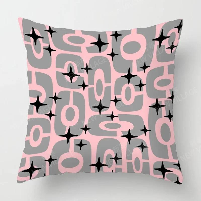 Nordic Fall Home Decor Autumn Throw Pillow Case Sofa Cushion Cover Modern  Geometry