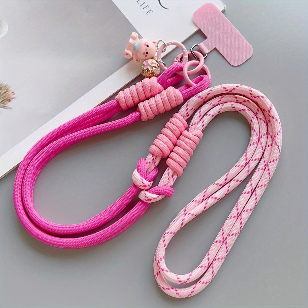 [Ls] Lanyard Crossbody Side Carry Multifunctional Strap Cute Pendant Fashion Outdoor Travel Camera Anti-Lost Chain