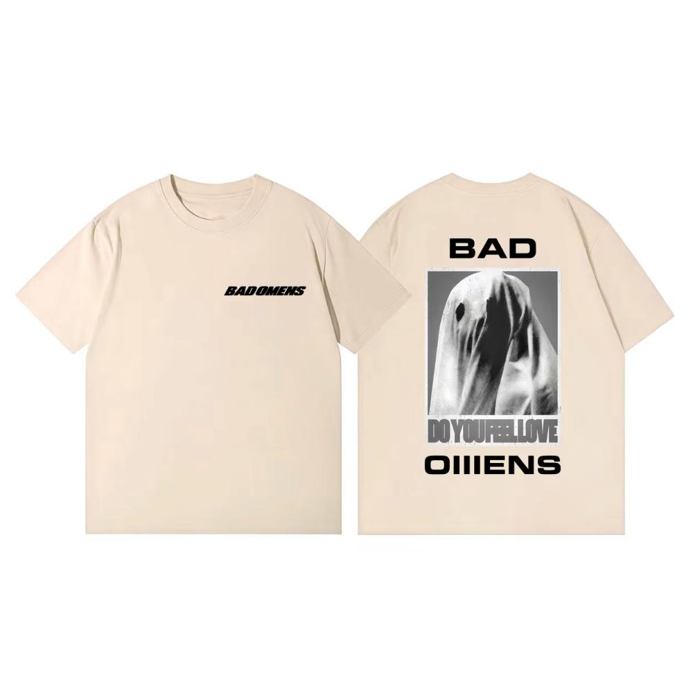 Bad Omens Do You Feel Love Tour Merch T-shirt Men's Women Metalcore Rock Style T-shirt Summer Fashion T Shirt