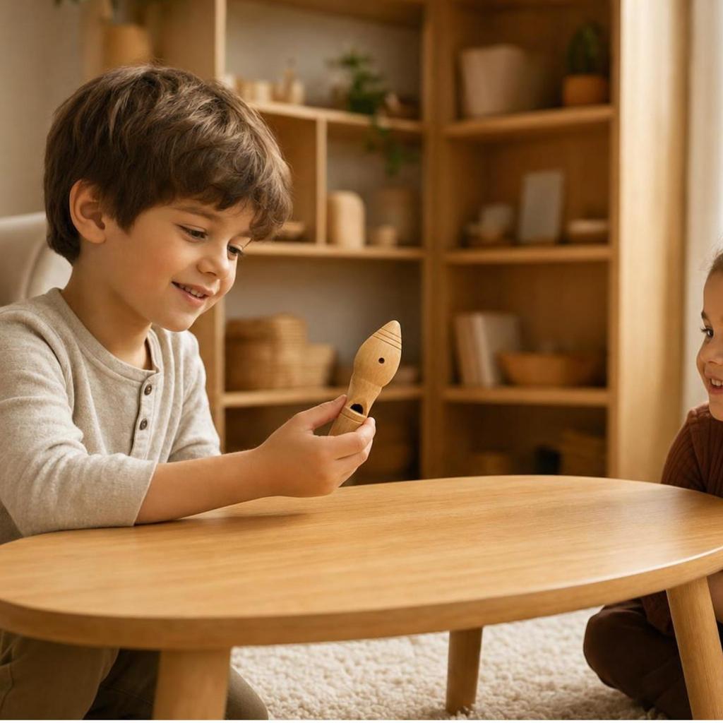 Wooden Bird Whistle Small Sound Opening Bird-Call Oral for General Play