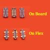2PCS FPC Connector Battery On Motherboard Clip Holder For LG Stylo 4 Q710MS Q710CS LM-Q710AL/Stylo 5 Q720 Q720vsp/Stylo 6 Q730