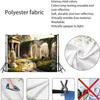 2D Mythical Ancient Garden Backdrop Stone Arches, Statues and Blooms Portrait Studio Background