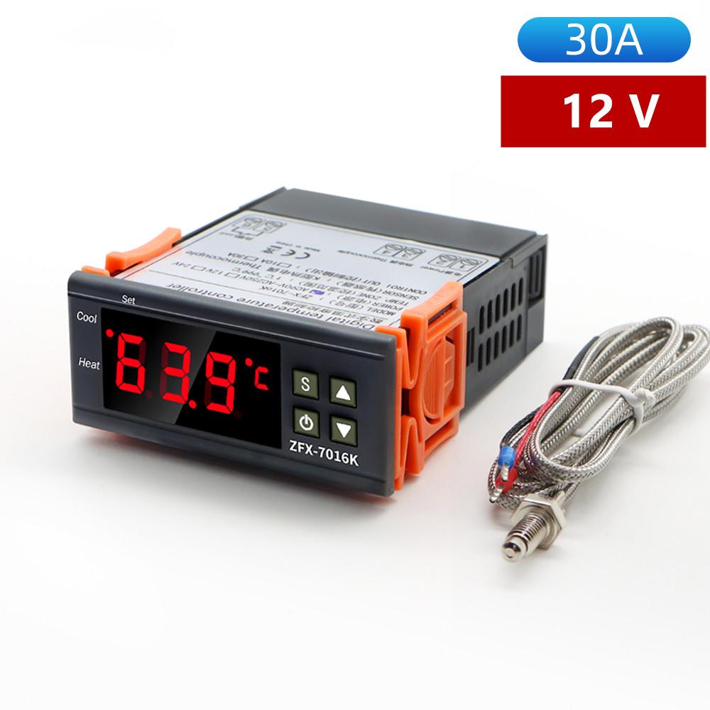 Digital Thermometer Home Thermostat 220v Thermoregulator Incubator Temperature Controller Burner Oven Control Switch with Sensor