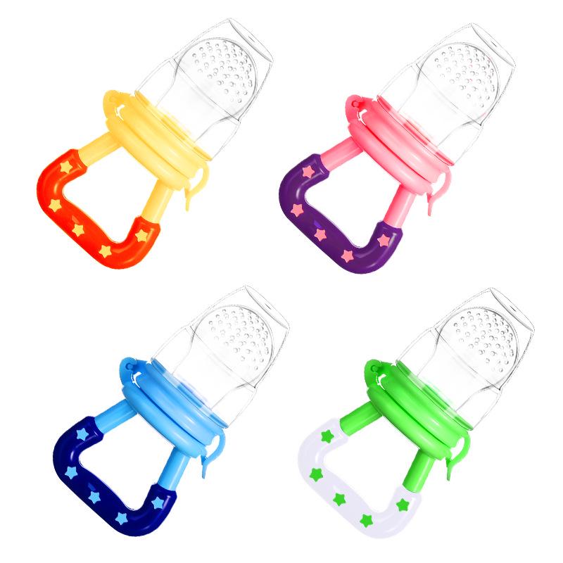 Silicone Fruit & Veggie Baby Teether Mesh Feeder