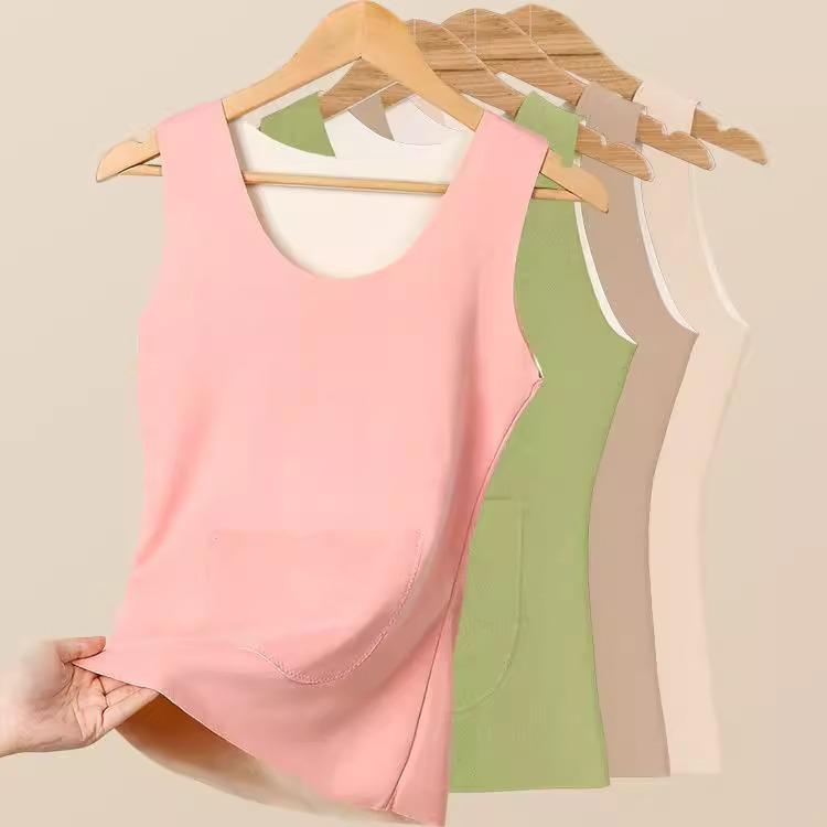 

Эксклюзивное предложение: Женский жилет из вельветового флиса - Теплый и уютный с двойными карманами для осени/зимы! M