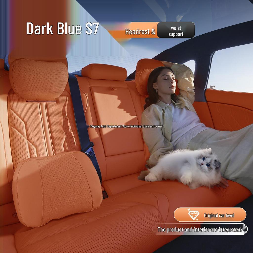 Changan Deepal S7 Kopfstützen- und Lendenwirbelstützkissen-Set für Modell S07 Innenraum
