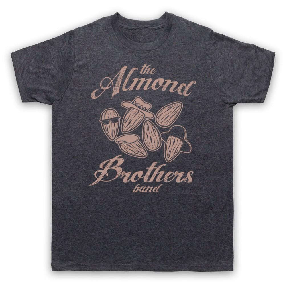 Мужская и женская футболка с пародией на рок-группу Almond Brothers, смешная комедия S