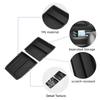 For GMC Terrain 2025 2026 Center Console Lower Storage Box Car Central Tray TPE Organizer Accessories Tidying Black