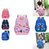 Stylish Boys Girls Cartoon Backpack Breathable Lightweight Oxford Fabric Bag