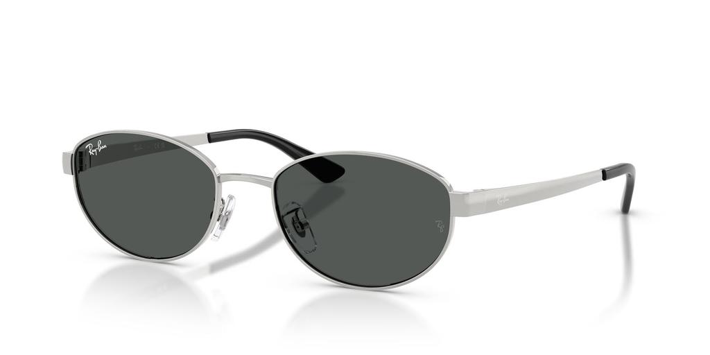 sunglasses 0RB3774D SILVER DARK GREY 55mm Asian Fit Ray-Ban (Silver/Dark Grey)