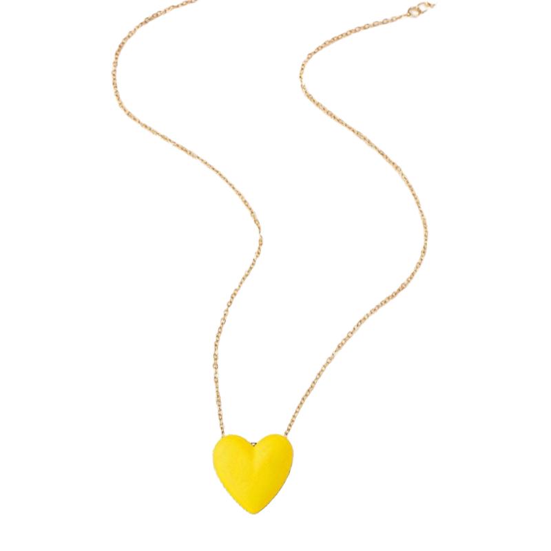 Heart Pendant Necklace for Women, Elegant Versatile Clavicle Chain, Perfect for Holiday Gifts