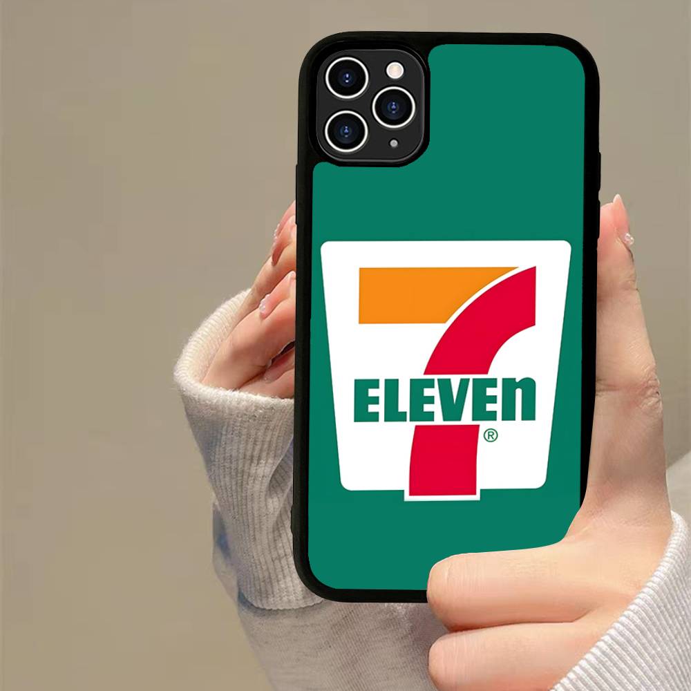 7-7Eleven 711 Phone Case For iphone 16 15 14 13 12 11 Pro Max Plus Shockproof TPU+PC Hard Case iPhone 16 plus