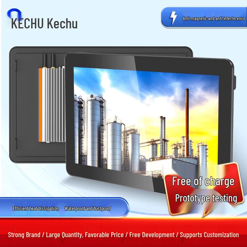 

Вбудований промисловий сенсорний панельний ПК Kechu 15,6 дюйма Core i7-7th Gen, 8GB RAM, 256GB SSD, Wi-Fi