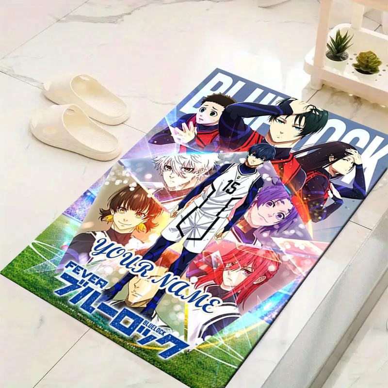 Custom 1Pc Powerful Anime Characters Rug Office Carpet Indoor Outdoor Entrance Doormat Nonslip Soft And Comfortable Living Room D29155