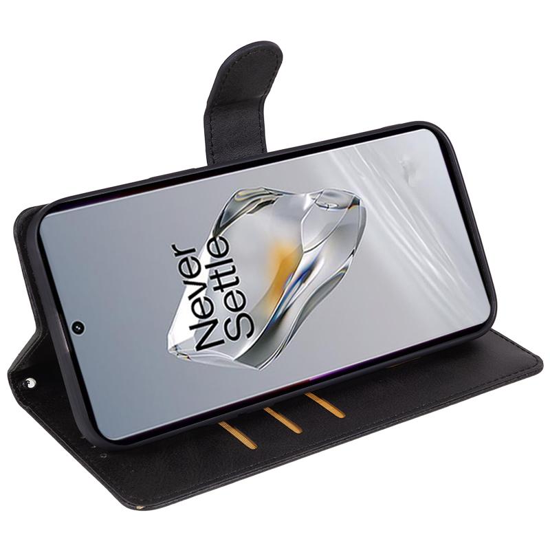 Kryt na telefon pro OnePlus 12R 5G/Ace 3 5G Pouzdro Magnetická spona PU kůže Peněženka Stojánek Skořepina