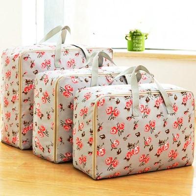 3 Teile/satz Quilt Tasche Faltbare Lagerung Tasche Kleidung Decke Schrank Pullover Organizer Box Beutel