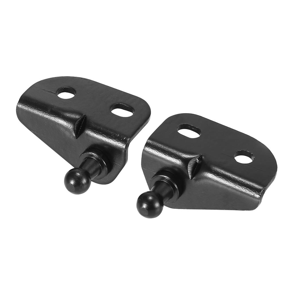 X Autohaux 1 Set Car Ball Studs Mounting Brackets for Gas Struts Shocks with Screws 47x43x24mm