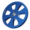 14 5in Empty Tape Reel Sound Recording 6 Hole Aluminum Alloy for ReVox Opening Machine Parts Blue