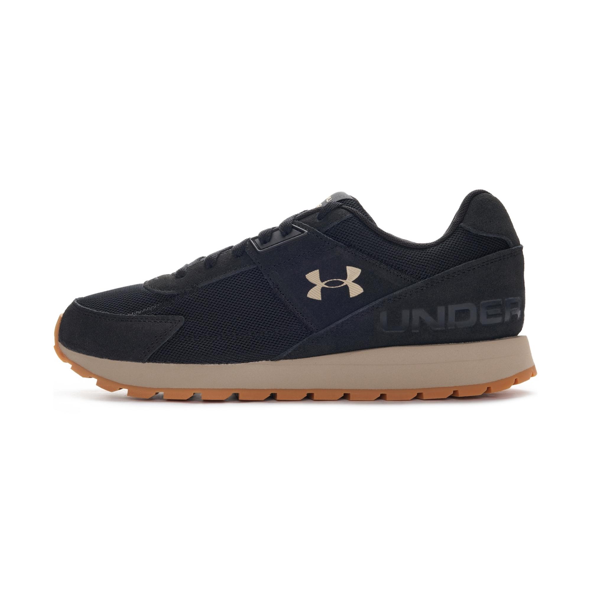Under Armour Essential Breathable Low-Top Lifestyle Shoes Men sneaker Black 6007220-002 40