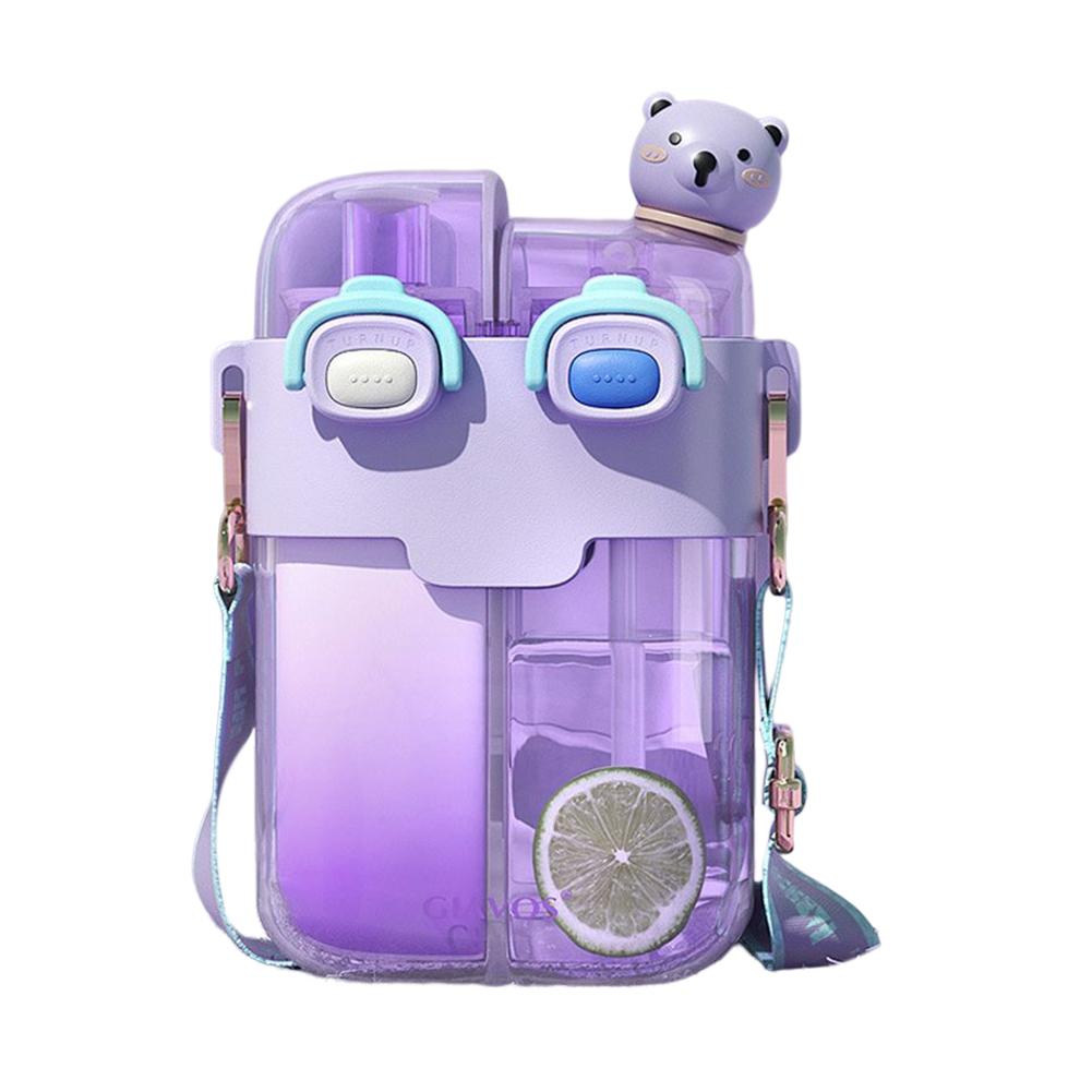 

Бутылка для спортивного напитка 780 мл, портативная, мультяшная, для занятий спортом на открытом воздухе, герметичная, с трубочкой, для питья, для школьников и детей 780ML фиолетовый