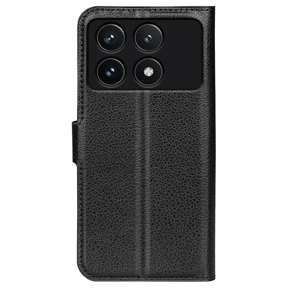 For Xiaomi Poco F6 Pro 5G/Redmi K70 5G/K70 Pro 5G Case PU Leather Card Slots Pocket Stand Phone Cover