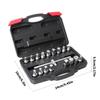 652F Multiple Size Socket Wrench For Vehicle Repair Features Antislip Design High Strength Alloy Steel And Ergonomic Grip
