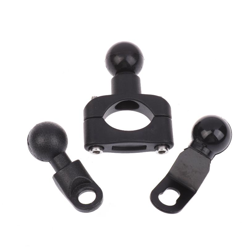 1 Set 2.3Cm Ball Clamp Bracket For Motorbike Phone Holder Pj10/Pj13/Pj18 Motorcycle Handlebar Mount Base Kit Accessories