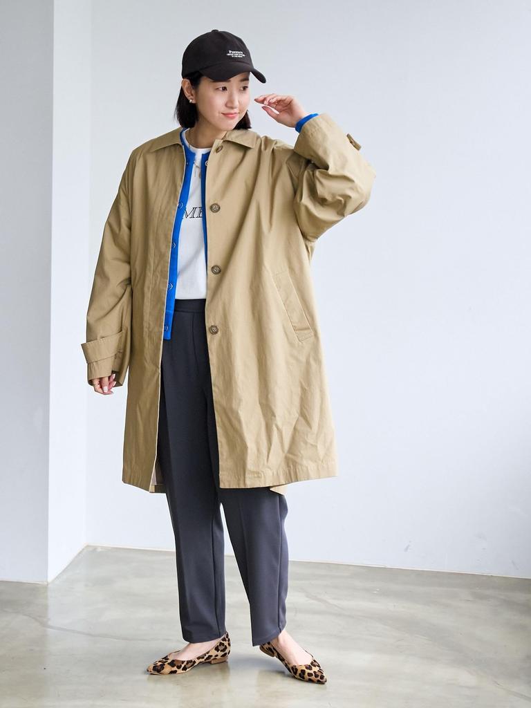 Cohen Square Trench Coat 76606420176 1100 LT.GRAY(11) FREE