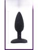 Multi-Frequency Silicone Anal Plug with Stepless Speed Control for G-Spot Stimulation and SM Play.