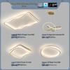 Smart Voice-Controlled Modern Ceiling Light Set for Living Room