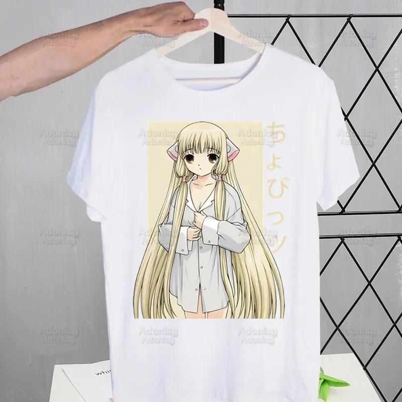 Chobits Chi Men's Tshirt Cute Printing Shirt Mens Fashion T-Shirt For Men Casual Tops Short Sleeve