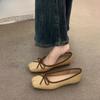 Flat-soled Single Shoe Women's New Style Soft-bottom Casual One-piece Low-cut Shoes Devotion