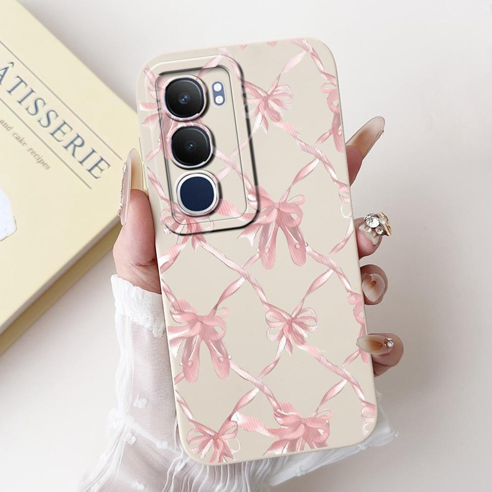 For Vivo Y19 1915 Case Y19S V2419 Luxury Fashion Cute Cartoon Girl Shockproof Silicone Back Cover For Vivo Y19s Phone Case Funda