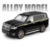 1:18 LAND ROVER Range Rover SV2022 Toys Cars Miniature Models Sound Light Land Cruiser LC300 Doors Opened Vehicle Children Gifts