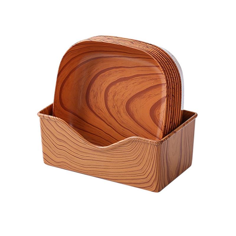 Bone Spitting Dish Chinese Square Snack Dried Fruit Cake Snack Tea Art Multi Functional Tray