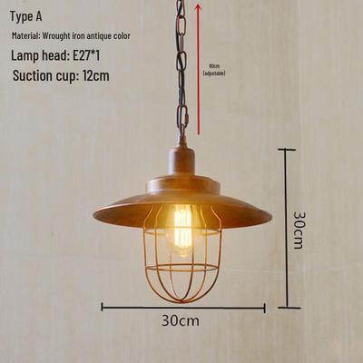 Oeny Industrial Style LED Pendant Light
