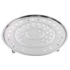 1pcs Brand New Steaming Rack Cooking Utensils 18-30cm Plate Steam Cooking Rack Round Type Stainless Steel Steamer Tray Kitchen