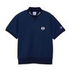 Short Odor Quick UV Heat Graphic Logo Short Sleeve Mock Neck Navy [Champion] T-shirt, Sleeve, Antibacterial, Resistant, Drying, Protection, Shielding,