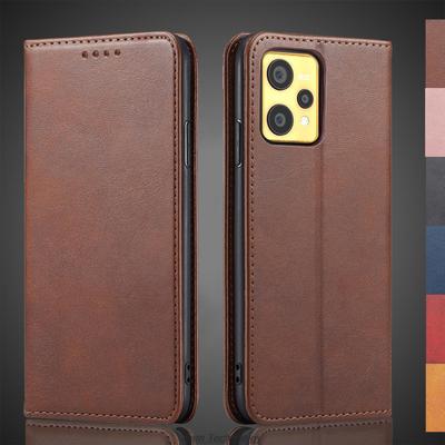 Attrazione Magnetica Custodia in Pelle per OPPO Realme 9 4G / Realme 9 Pro plus 6.4" Custodia a Libro Portafoglio Borse Fundas Coque